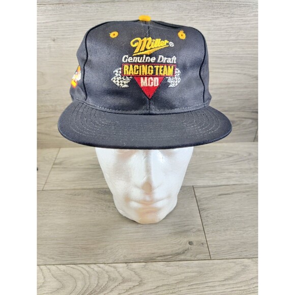 Rusty Wallace #2 NASCAR Miller Genuine Draft Racing Team Snapback Cap - Picture 4 of 11